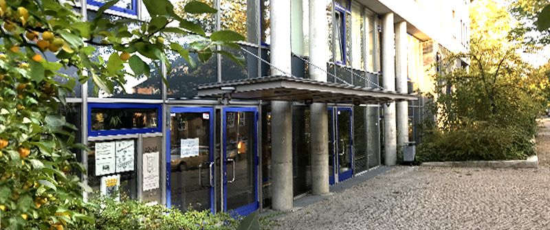 Schulsozialarbeit an der Peter-Ustinov-Schule, Berlin Charlottenburg-Wilmersdorf, Schulgebäude